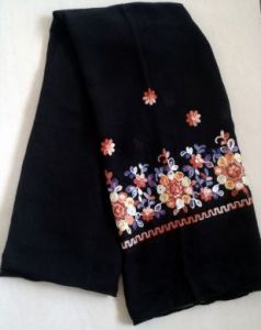 Cotton Embroidered Scarf