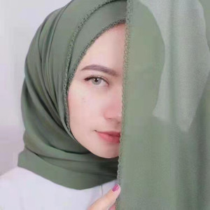 Hijab Lace Chiffon Scarves