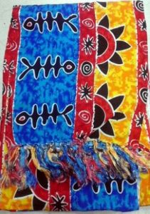 African Print Scarf