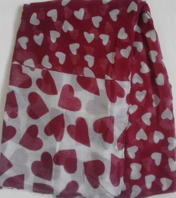 Red Hearts Print