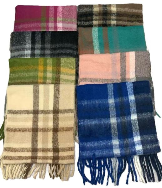 Maroon Winter Blanket Scarf